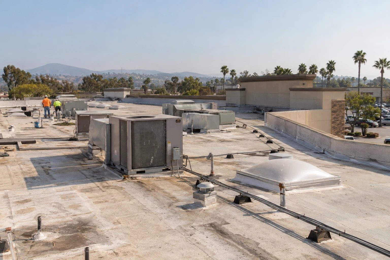 Commercial Roofing for Retail and Restaurant Chains in Fontana, CA