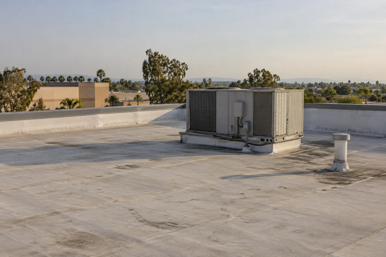 Grocery Store Roofing in Fontana, CA Grocery Store Roofing in Fontana, CA