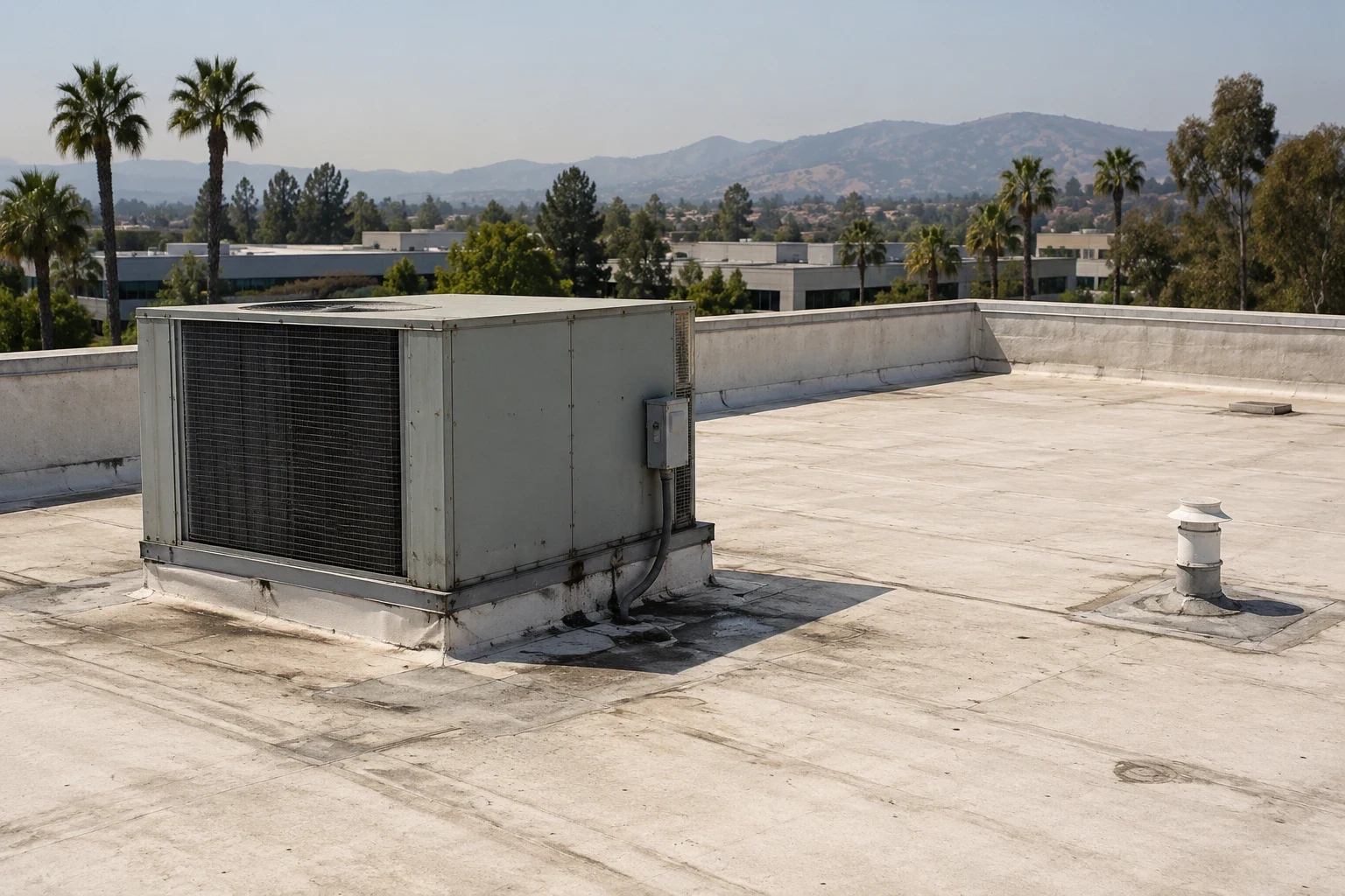 Office Building Roofing in Fontana, CA Office Building Roofing in Fontana, CA