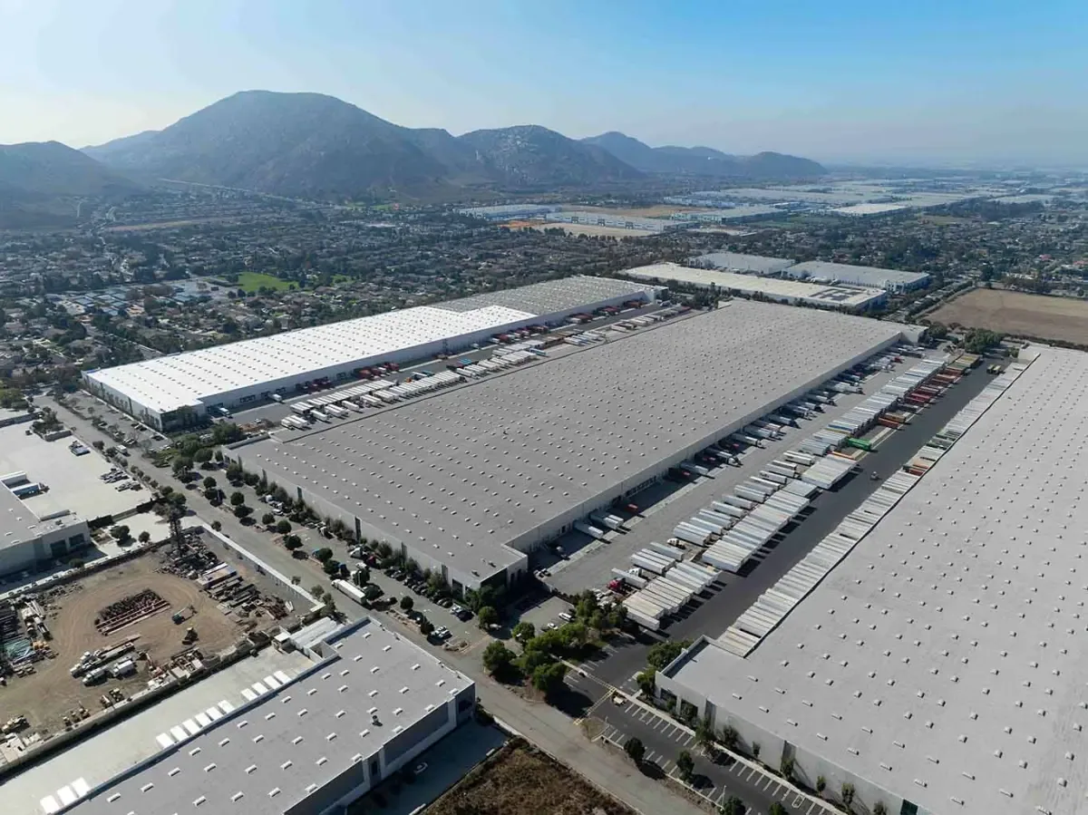 Commercial buildings in Fontana, CA